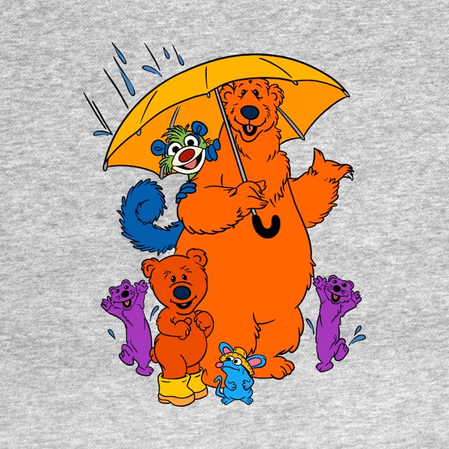 Bear in the Big Blue House - Rain by FoxtrotDesigns